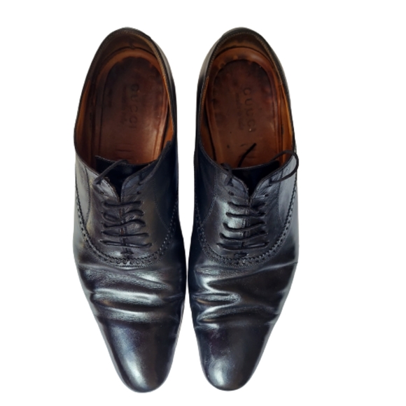 Gucci Men's Black Lace-up Shoe - Picture 6 of 15